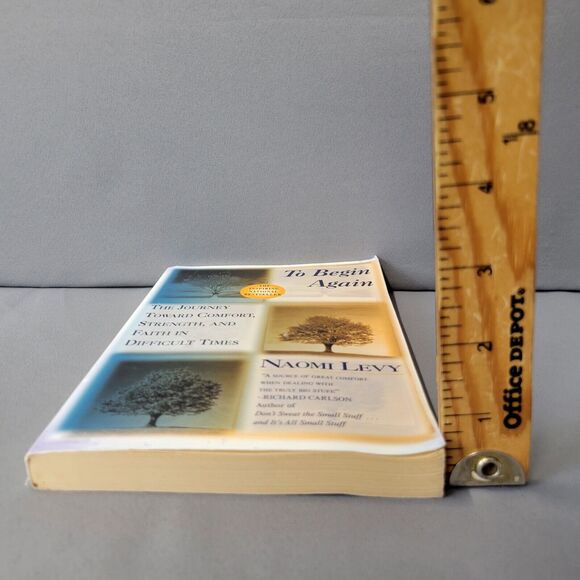 To Begin Again The Journey Toward Comfort Strength & Faith in Difficult Book PB - Picture 9 of 12